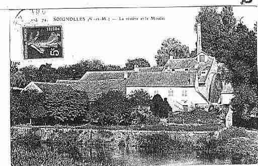 Ville de SOIGNOLLESENBRIE Carte postale ancienne