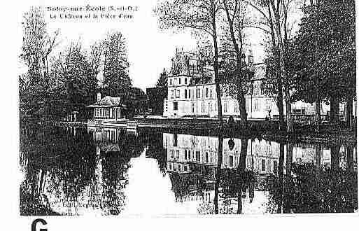 Ville de SOISYSURECOLE Carte postale ancienne