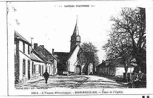 Ville de SOMMECAISE Carte postale ancienne