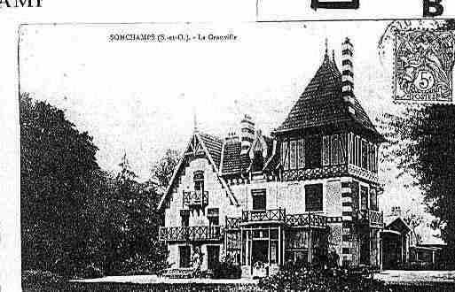 Ville de SONCHAMP Carte postale ancienne