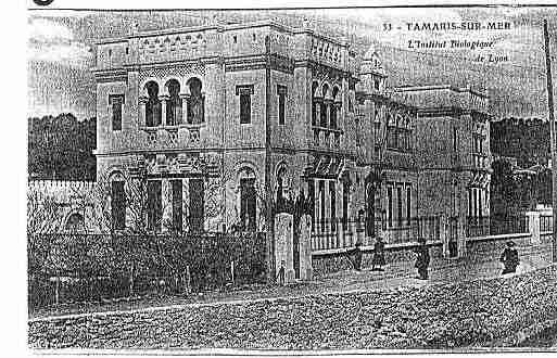 Ville de TAMARIS Carte postale ancienne