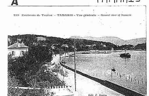 Ville de TAMARIS Carte postale ancienne