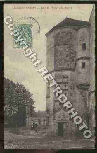 Ville de TANLAYQUINCY Carte postale ancienne