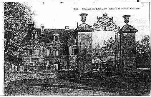 Ville de TANLAYQUINCY Carte postale ancienne