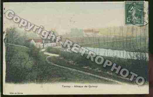 Ville de TANLAYQUINCY Carte postale ancienne
