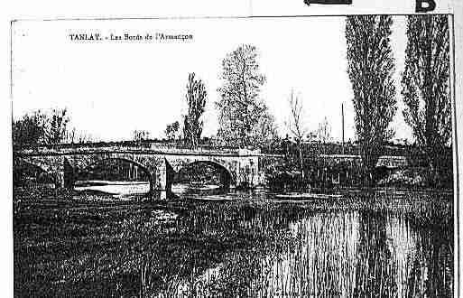 Ville de TANLAYQUINCY Carte postale ancienne