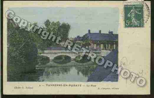 Ville de TANNERREENPUISAYE Carte postale ancienne