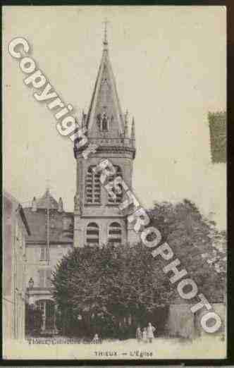 Ville de THIEUX Carte postale ancienne Ville de THIEUX Carte postale ancienne