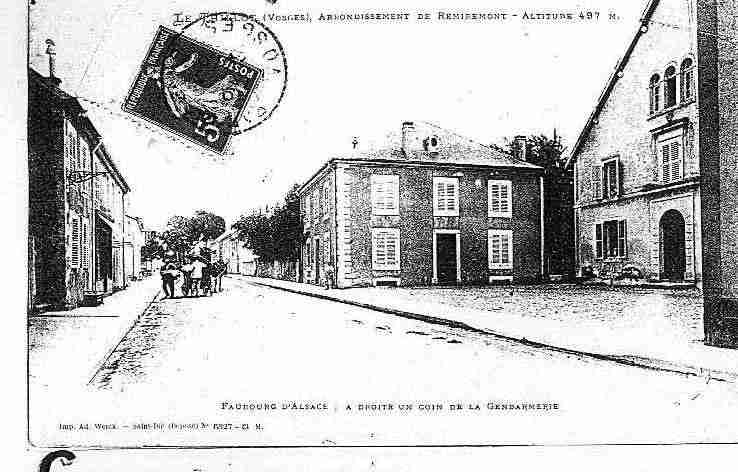 Ville de THILLOT(LE) Carte postale ancienne