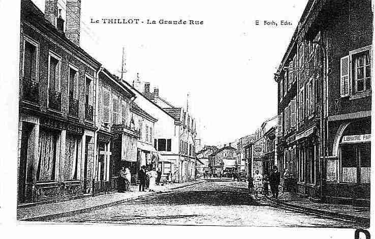 Ville de THILLOT(LE) Carte postale ancienne