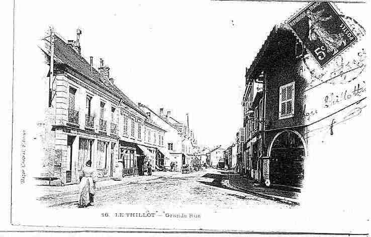 Ville de THILLOT(LE) Carte postale ancienne