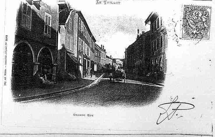 Ville de THILLOT(LE) Carte postale ancienne