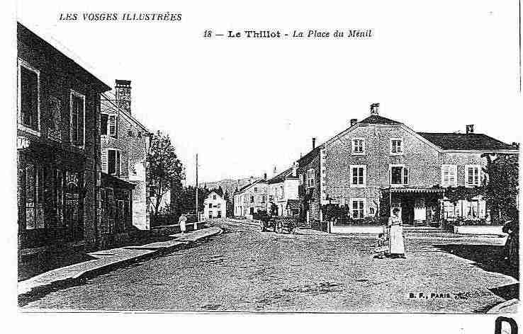 Ville de THILLOT(LE) Carte postale ancienne