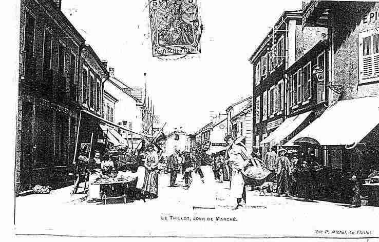 Ville de THILLOT(LE) Carte postale ancienne