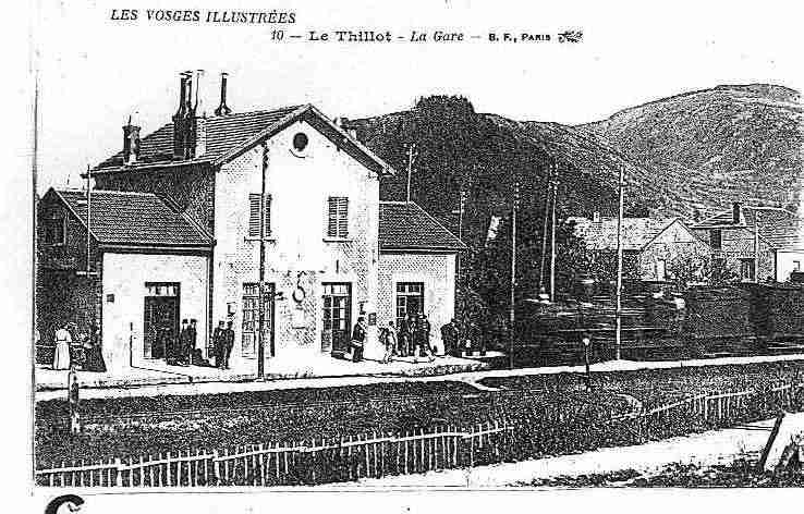 Ville de THILLOT(LE) Carte postale ancienne