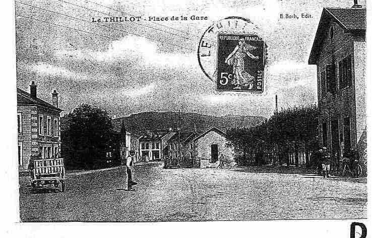 Ville de THILLOT(LE) Carte postale ancienne