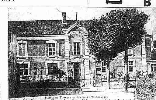Ville de THOMERY Carte postale ancienne