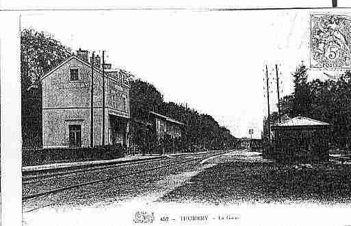 Ville de THOMERY Carte postale ancienne