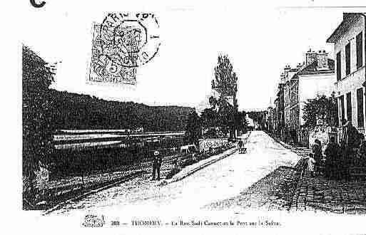 Ville de THOMERY Carte postale ancienne