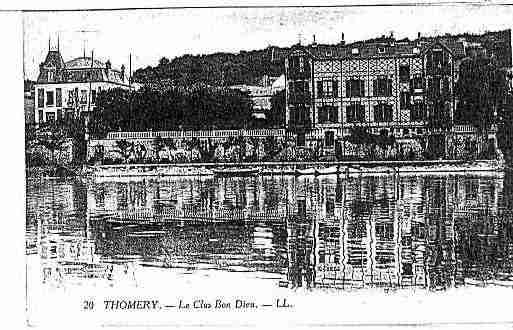 Ville de THOMERY Carte postale ancienne