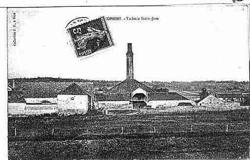 Ville de THORIGNYSUROREUSE Carte postale ancienne