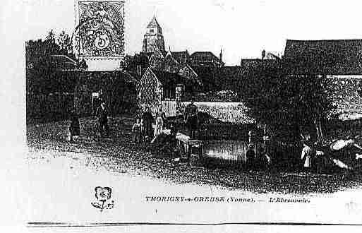 Ville de THORIGNYSUROREUSE Carte postale ancienne