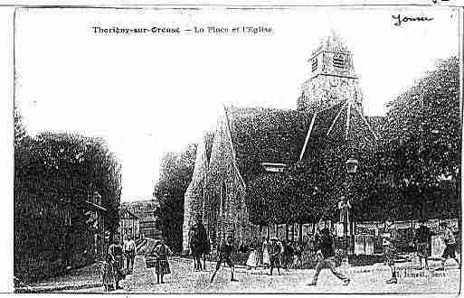 Ville de THORIGNYSUROREUSE Carte postale ancienne