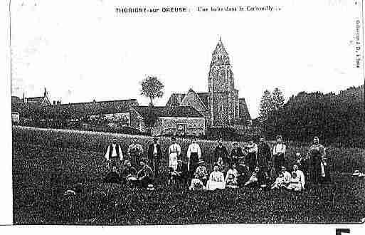 Ville de THORIGNYSUROREUSE Carte postale ancienne