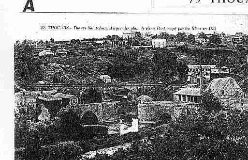 Ville de THOUARS Carte postale ancienne