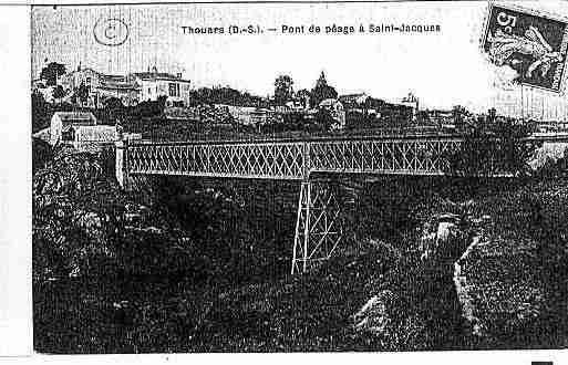 Ville de THOUARS Carte postale ancienne