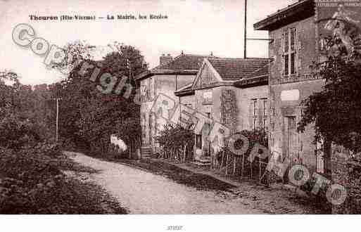 Ville de THOURON Carte postale ancienne