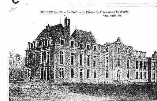 Ville de TILLOLOY Carte postale ancienne