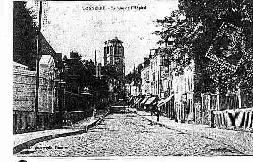 Ville de TONNERRE Carte postale ancienne