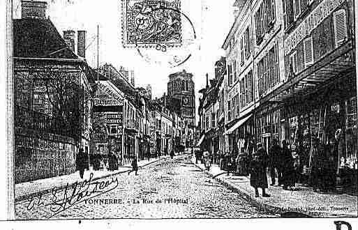 Ville de TONNERRE Carte postale ancienne