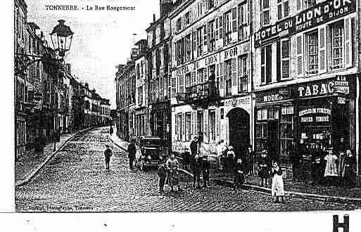 Ville de TONNERRE Carte postale ancienne