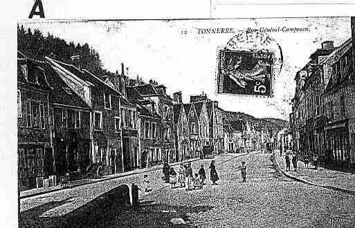 Ville de TONNERRE Carte postale ancienne