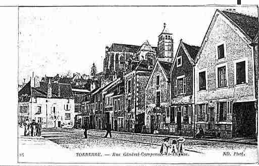 Ville de TONNERRE Carte postale ancienne