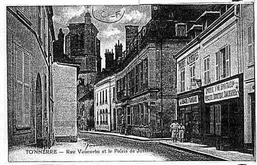 Ville de TONNERRE Carte postale ancienne