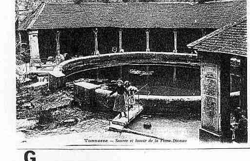 Ville de TONNERRE Carte postale ancienne