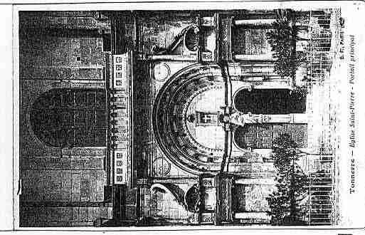 Ville de TONNERRE Carte postale ancienne
