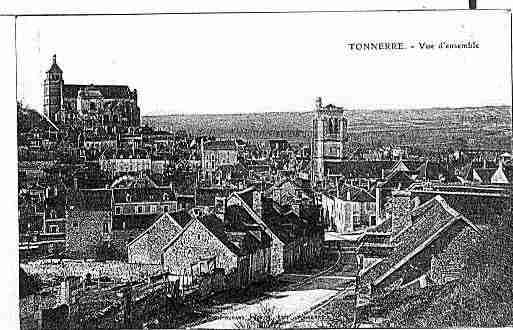 Ville de TONNERRE Carte postale ancienne