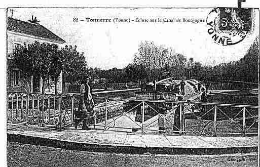 Ville de TONNERRE Carte postale ancienne