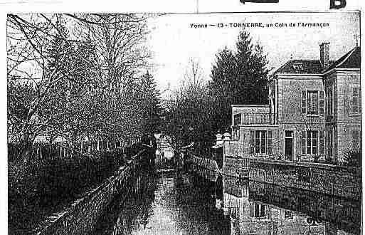 Ville de TONNERRE Carte postale ancienne