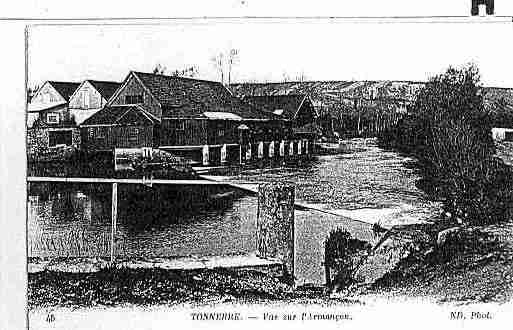 Ville de TONNERRE Carte postale ancienne