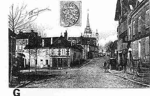 Ville de TOUCY Carte postale ancienne