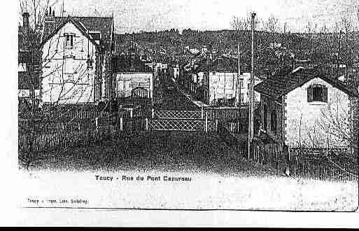 Ville de TOUCY Carte postale ancienne