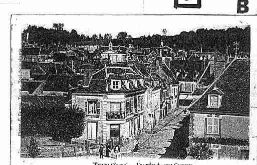 Ville de TOUCY Carte postale ancienne