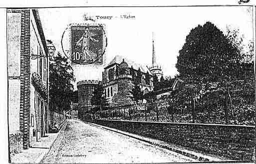 Ville de TOUCY Carte postale ancienne