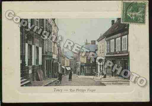 Ville de TOUCY Carte postale ancienne