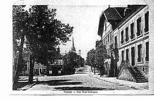 Ville de TOUCY Carte postale ancienne